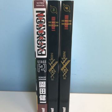 Manga : Exaxxion - Tome 2 à 4 - TBE