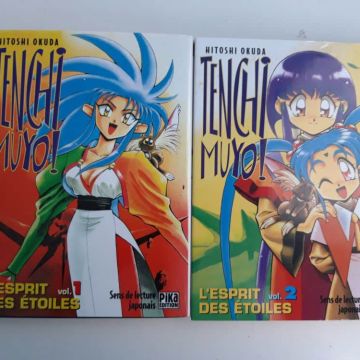 Manga : Tenchi Muyo - Tome 1 et 2 - TBE