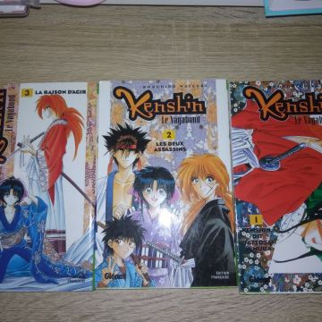 Kenshin édition originale tomes 1 à 3 VF