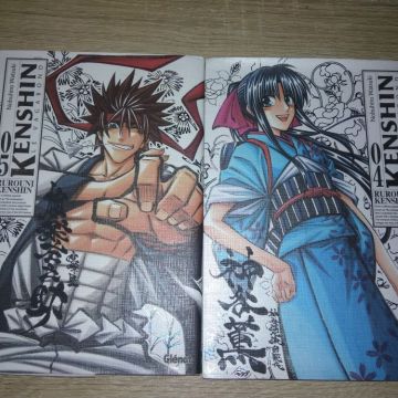 Kenshin grand format tomes 4 et 5 VF