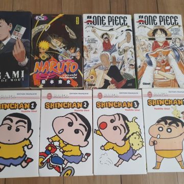 Volumes Shin Chan / Naruto / One Piece / Ikigami