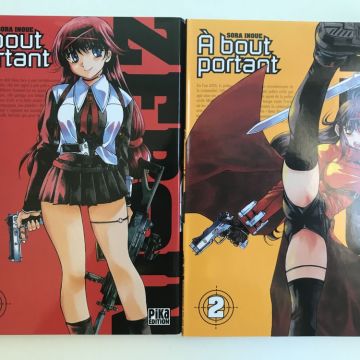 Manga : A bout Portant - Tome 1 et 2 - TBE