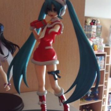 Figurine Vocaloid - Figurine Hatsune Miku Project Diva Christmas 