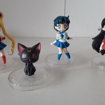lot de 4 figurines Sailor Moon - Collection Atsumete For Girls Vol.1