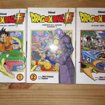 Dragon Ball Super, volumes 1 à 3