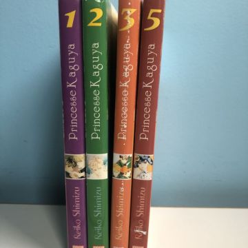 Manga : Princesse Kaguya - Tomes 1 à 3 + 5 - TBE 