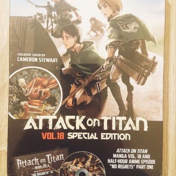 Coffret L'attaque des titans 18 Edition collector [ENG]