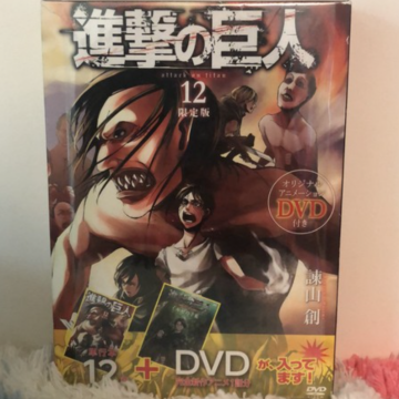 L'attaque des titans edition limitee japonaise 17 DVD