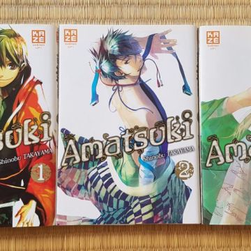 Amatsuki tomes 1 à 3