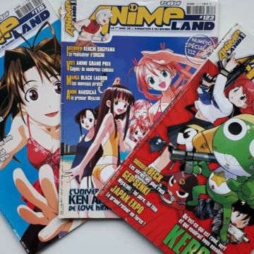 Magazine Animeland n°115/123/124