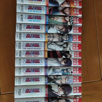 Coffrets DVD Bleach saison 1 à 5 complet