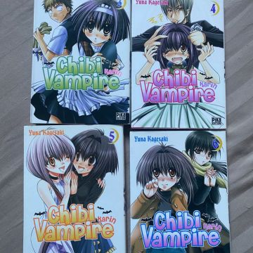 Karin, Chibi Vampire Tome 3-4-5-6