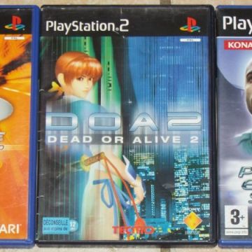 4 jeux Playstation 2 (PS2)