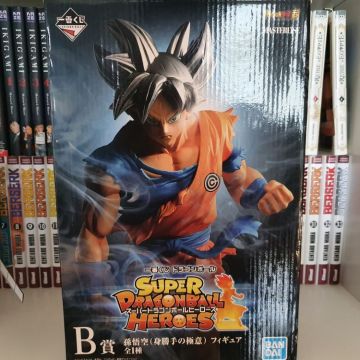 Dragon Ball Heroes - Figurine Goku Ultra Instinct Ichiban Kuji Lot E banpresto