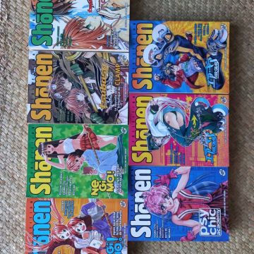 Collection Shonen volumes 4 à 10 année 2004