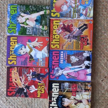 Collection Shonen volumes 1 à 6 année 2005
