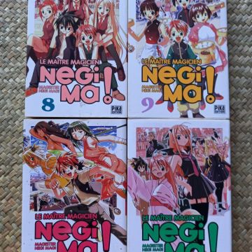 Negima volumes 8 à 11