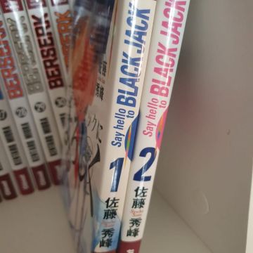  lot de 2 manga say hello to black jack tome 1 et 2
