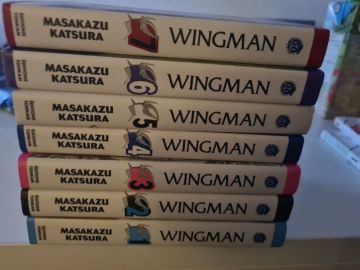Wingman 7 tomes manga intégrale Katsura