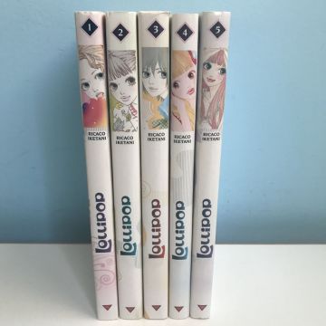 Manga : Lollipop - Tomes 1 à 5 - TBE 
