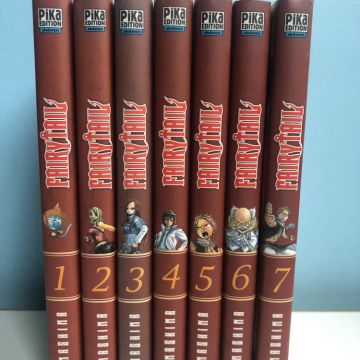 Manga : Fairy Tail - Tomes 1 à 7 - TBE 