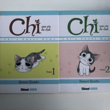 Manga : Chi Une Vie de Chat - Tomes 1 et 2 - TBE