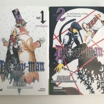 Manga : D Gray Man - Tomes 1 et 2 - TBE 