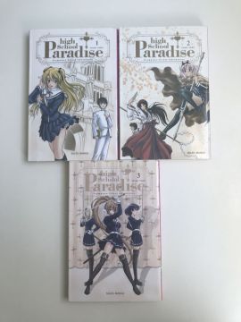 Manga : HighSchool Paradise - Tomes 1 à 3 - TBE 