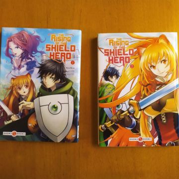 The rising of the shield hero Tome 1 & 2