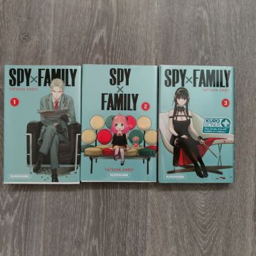 Spy x family 1 à 3
