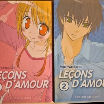 Leçon d'amour Tome 1 et 2 + 1 manga offert