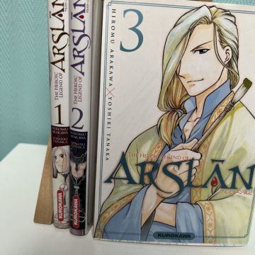 The heroic legend of arslan - 3 volumes