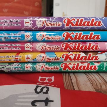 Princesse Kilala 5 volumes complets intégrale 