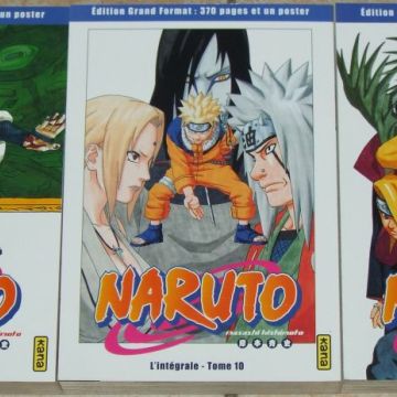 NARUTO - Grand Format - 3 tomes (Masashi Kishimoto - Hachette Collections)