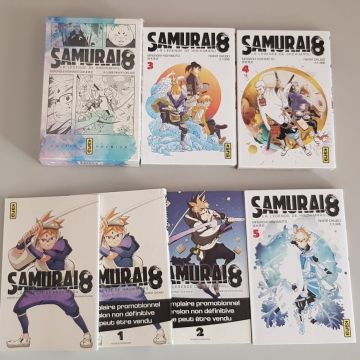 Samurai 8 tomes 1 à 5 (collector + bonus)