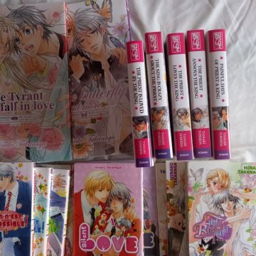 Mangas, artbook et romans yaoi