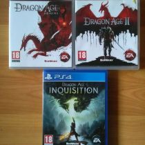 Trilogie Dragon Age, dragon age 2 et dragon age inquisition COMPLETS