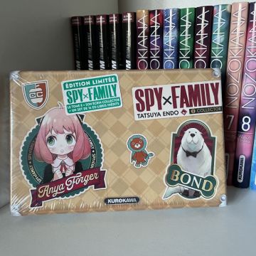 Coffret Manga Spy family tome 8 Edition Limitée Collector