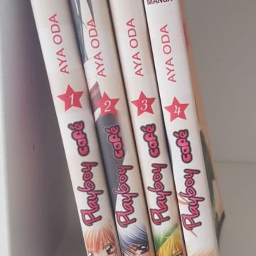 Playboy Café Intégrale : Tome 1 À 4 (Manga De Aya Oda)