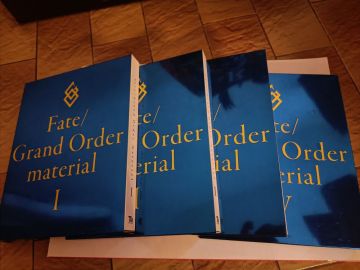 Lot de 4 artbook Fate / Grand Order Material