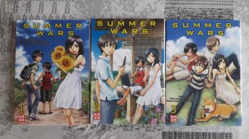 Mangas vol 1 à 3 Summer Wars