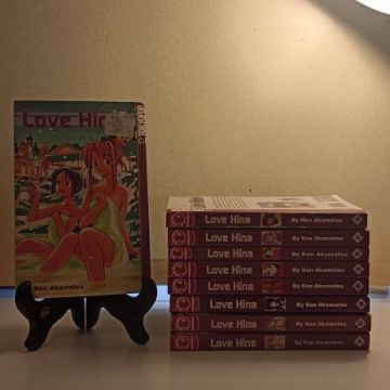 Lot de 9 volumes de Love Hina en Anglais (#2,3,4,6,7,10,11,13,14) - Tokyopop 