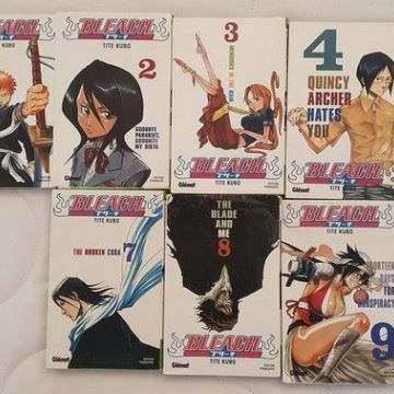 Manga Bleach tome 1 à 9