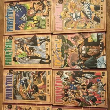 Fairy tail tome 1-11 (8 manquant) 