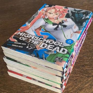 Highscool of the dead tome 1 à 6