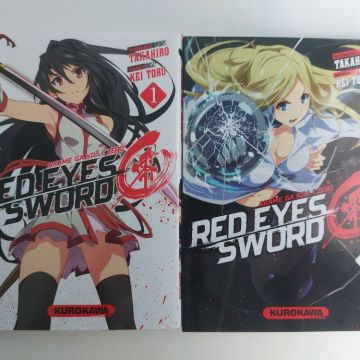 Manga : Red Eyes Sword Zero - Tomes 1 et 2 - TBE