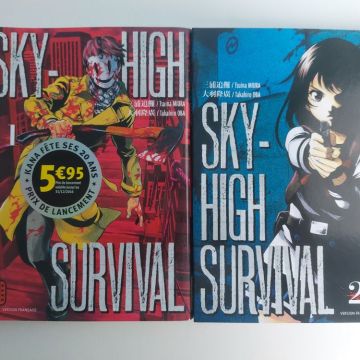 Manga : Sky High Survival - Tome 1 et 2 - TBE