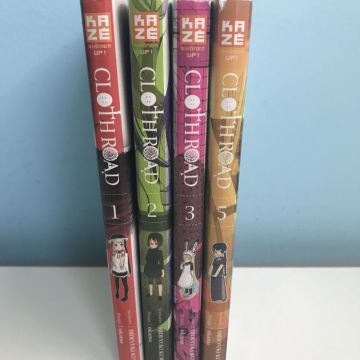 Manga : Cloth Road - Tome 1 à 3 + 5 - TBE 