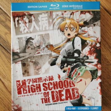 High school of the dead Intégrale Blu Ray édition Saphir