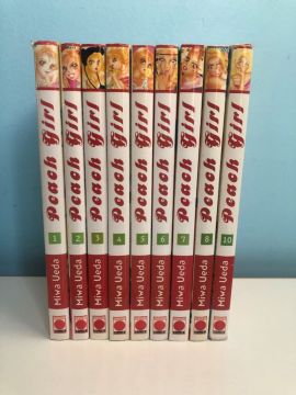 Manga : Peach Girl - Tomes 1 à 8 + 10 - TBE